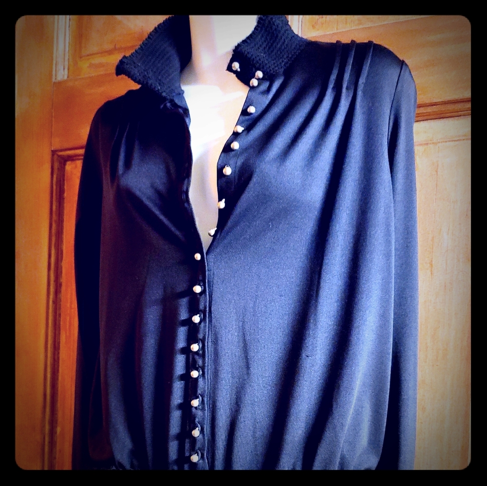 Nylon Elegant Dress Shirt